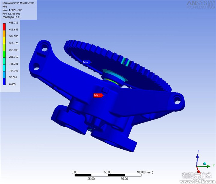 ANSYS WORKBENCH 結構分析實例
