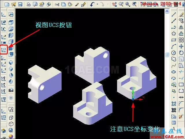 AutoCAD三維教程－平面攝影出三視圖AutoCAD技術圖片9