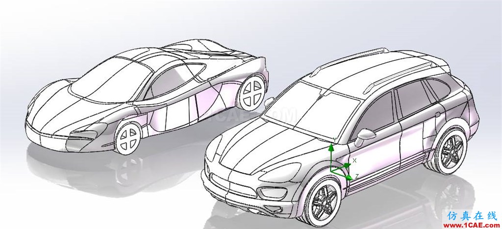 SOLIDWORKS汽車流體分析培訓案例機械設計培訓圖片1