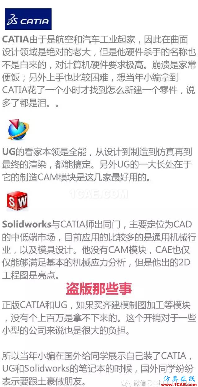 用CATIA還是UG,這是個問題Catia分析圖片9