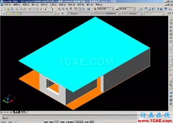 【實用】AutoCAD室內設計三維建模及AutoCAD打相機AutoCAD分析圖片7