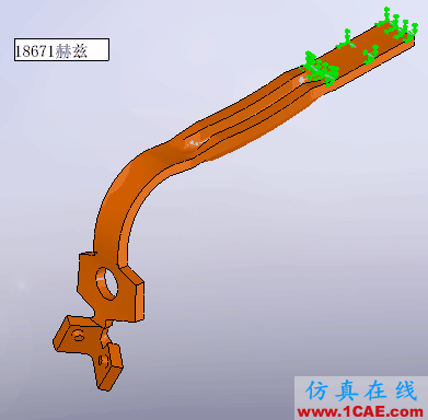 基于SolidWorks Simulation的頻率分析案例 - 技術(shù)鄰 - 阿毅工作室 - 阿毅工作室(langya222) 基于SolidWorks Simulation的頻率分析案例 - 技術(shù)鄰 - 阿毅工作室 - 阿毅工作室(langya222)