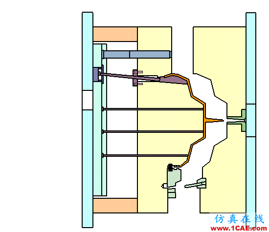 一目了然模具動態(tài)圖，再不懂就不做設(shè)計了ug模具設(shè)計技術(shù)圖片4