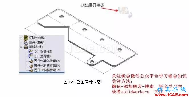 solidWorks?鈑金零件設計教程之一，必須的收藏！solidworks simulation學習資料圖片6