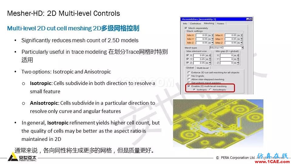 教程 | Icepak復雜幾何體的網格策略【轉發】icepak分析案例圖片10