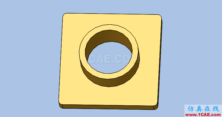 solidworks如何使用孔特征?solidworks simulation培訓教程圖片7