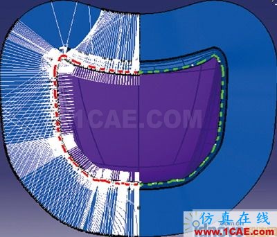 CATIA汽車沖壓件模具修邊線設計 CATIA汽車沖壓件模具修邊線設計