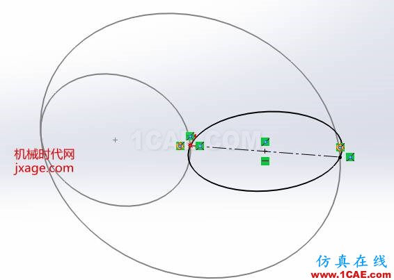 SolidWorks如何通過掃描創建太極圖？solidworks simulation學習資料圖片4