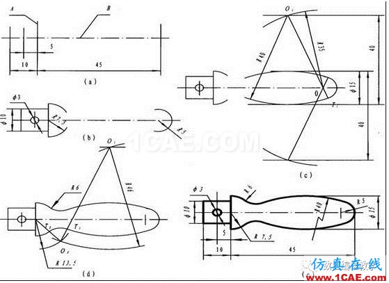 機(jī)械制圖基礎(chǔ)知識,大學(xué)四年的精華全在這里了!機(jī)械設(shè)計(jì)圖例圖片46