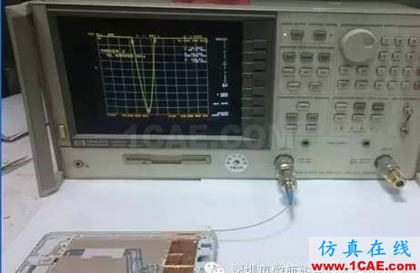 金屬機身智能手機FM收音頻段天線 設計方案（設計，安裝，仿真）HFSS分析圖片4