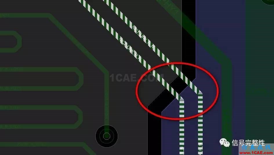 在高速電路設計中,如何應對PCB設計中信號線的跨分割ansysem分析案例圖片2