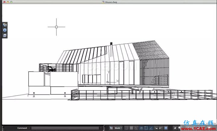 效果圖的藝術：用SketchUp, AutoCAD 和 Photoshop創造絕佳的水彩效果AutoCAD分析案例圖片5