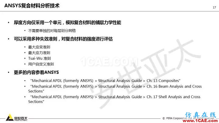 技術分享 | 58張PPT，帶您了解ANSYS復合材料解決方案【轉發】ansys分析圖片17