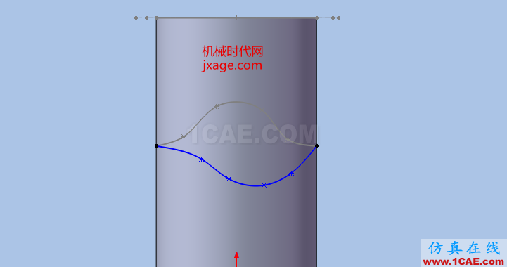 solidworks如何使用投影曲線?solidworks simulation培訓教程圖片13