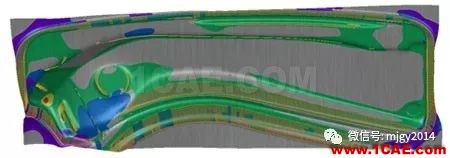 基于AutoForm分析零件成形時沖擊線的控制方法【轉發】autoform汽車仿真圖片7