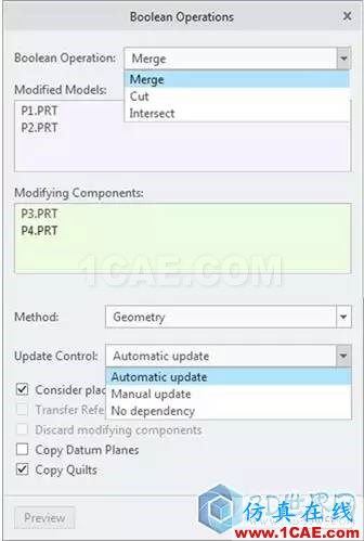 分享丨Creo 4.0 組件模式更新功能一覽!pro/e培訓(xùn)教程圖片8