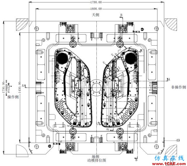 模具設(shè)計(jì)經(jīng)典案例：汽車門板下本體模具的設(shè)計(jì)機(jī)械設(shè)計(jì)圖例圖片4