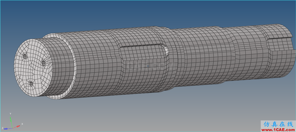 Hypermesh、Ansys 、CFD等優(yōu)質(zhì)網(wǎng)格劃分服務(wù)(也可提供專項(xiàng)培訓(xùn))ansys培訓(xùn)的效果圖片4