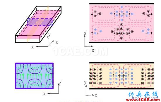 波導中電磁波傳輸的模式（TE\TM\TEM）理解轉載HFSS圖片13