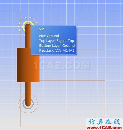 SiWave如何創(chuàng)建、編輯過(guò)孔?ansysem仿真分析圖片5