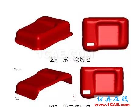 基于eta/Dynaform發蓋外板拉深后切邊回彈的模擬研究dynaform汽車仿真圖片5
