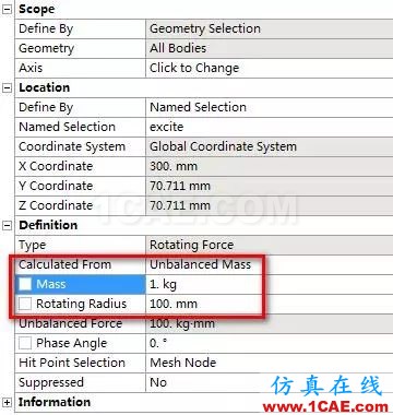 干貨 | Workbench界面下轉子的諧波響應分析ansys結果圖片4