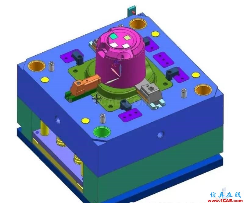 吸塵器塵桶的UG全3D設計案例ug設計圖片7