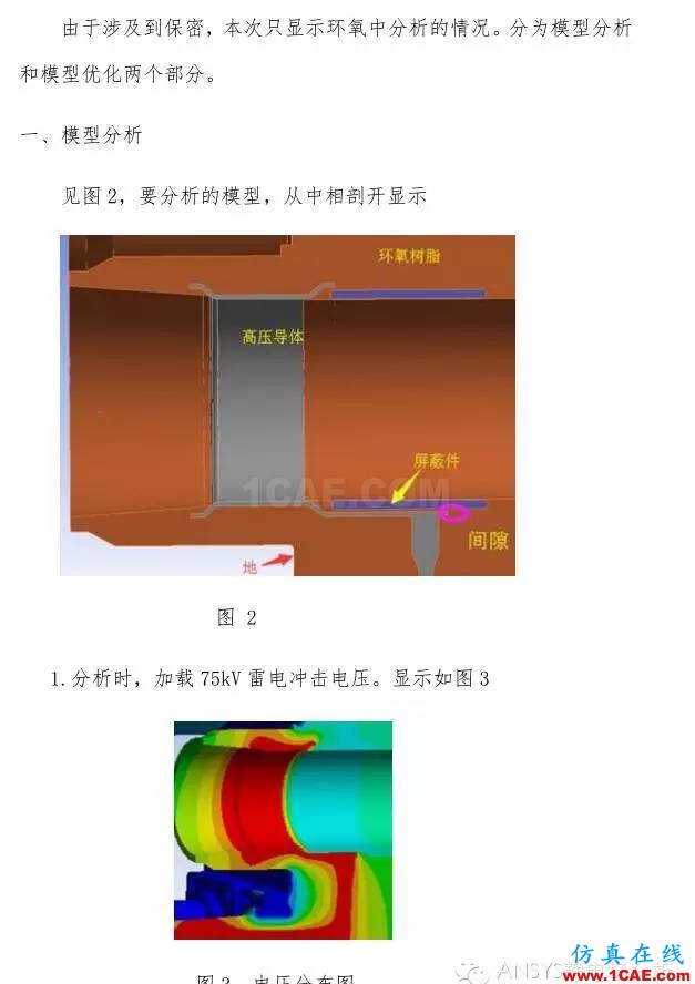 靜電場分析解決什么問題?【轉(zhuǎn)發(fā)】Maxwell分析案例圖片2