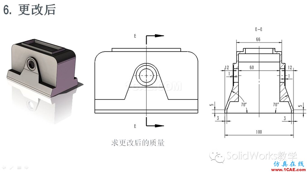 你的SolidWorks畢業了嗎?來測一下吧!!solidworks simulation分析案例圖片20