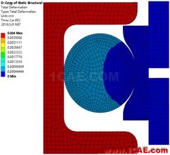 ANSYS經典案例在Workbench中實現 | 密封圈仿真ansys結果圖片13