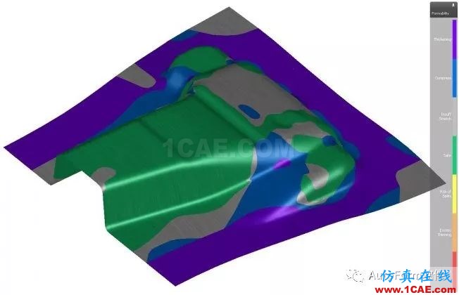 【autoform技術案例】以B柱為例進行系統性拉延筋設計autoform分析案例圖片5