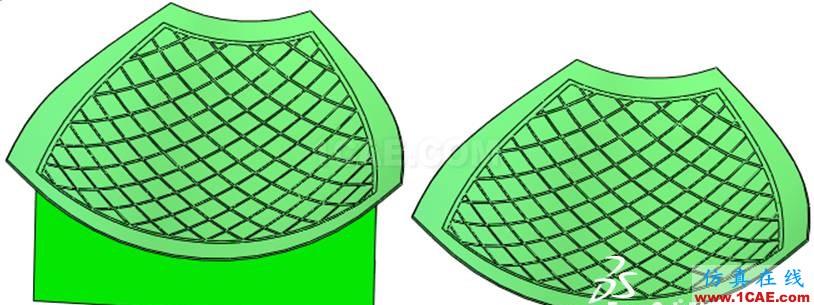 使用SOLIDWORKS建立網狀結構模型的技巧solidworks simulation分析案例圖片14
