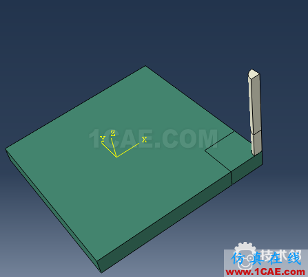 Abaqus仿真Bullet穿靶(鋁板)操作實(shí)例 blob.png