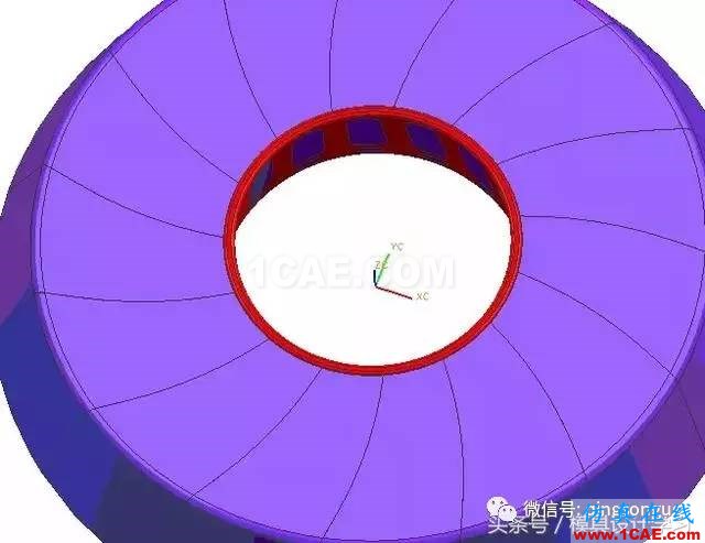 齒輪帶著十五個(gè)行位彎抽芯，這圖高清版ug設(shè)計(jì)圖片4