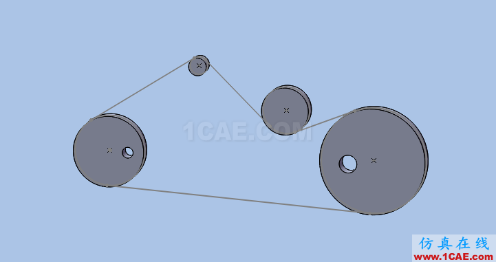 solidworks如何使用布局草圖創(chuàng)建皮帶仿真?solidworks simulation應(yīng)用技術(shù)圖片10